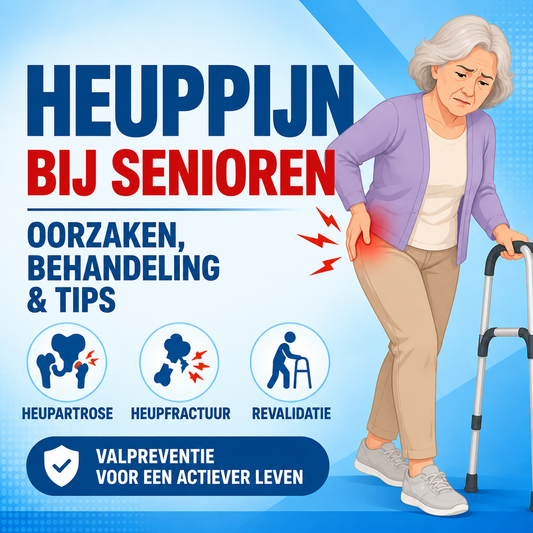 Heuppijn bij senioren: heupartrose, heupfractuur en revalidatie