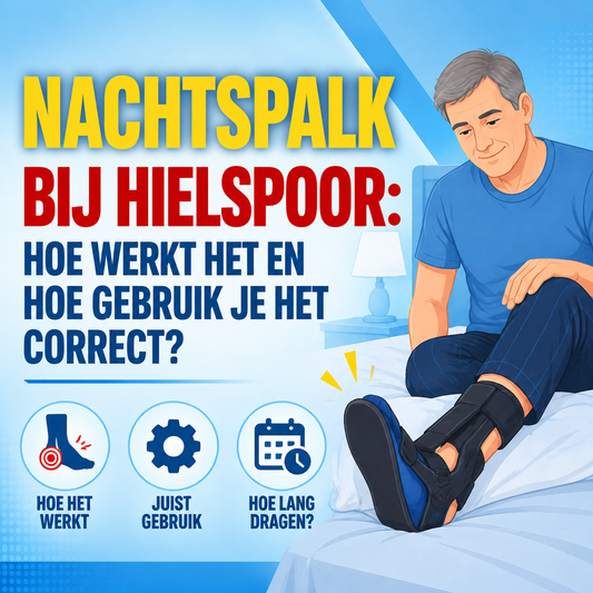 Nachtspalk bij hielspoor: hoe werkt het en hoe gebruik je het correct?