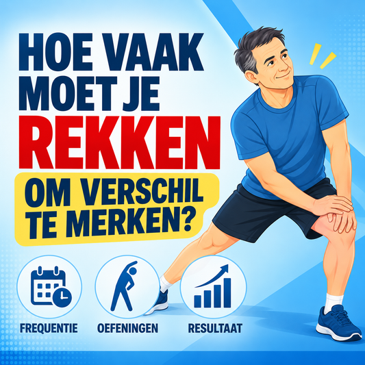 Hoe vaak moet je rekken om verschil te merken?