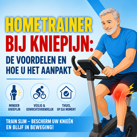 Hometrainer bij kniepijn: de voordelen en hoe u het aanpakt