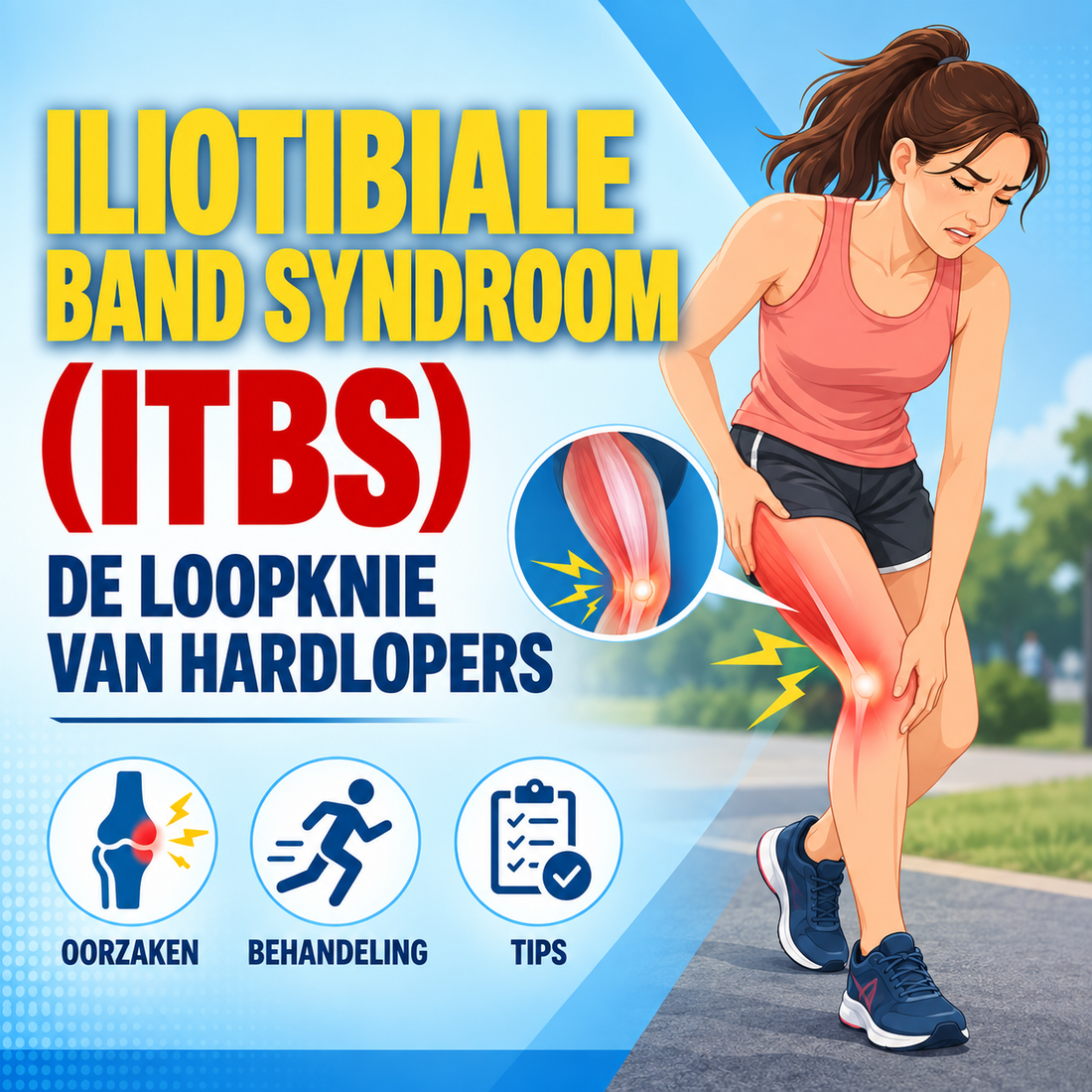 Iliotibiale band syndroom (ITBS): de loopknie van hardlopers
