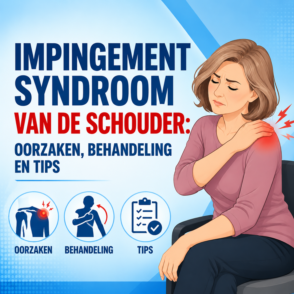 Impingement syndroom van de schouder: oorzaken en behandeling