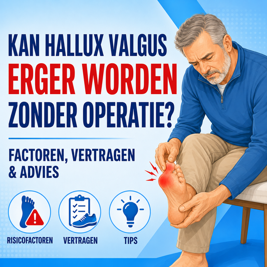 Kan hallux valgus erger worden zonder operatie?