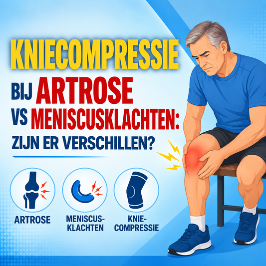 Kniecompressie bij artrose vs meniscusklachten: zijn er verschillen?