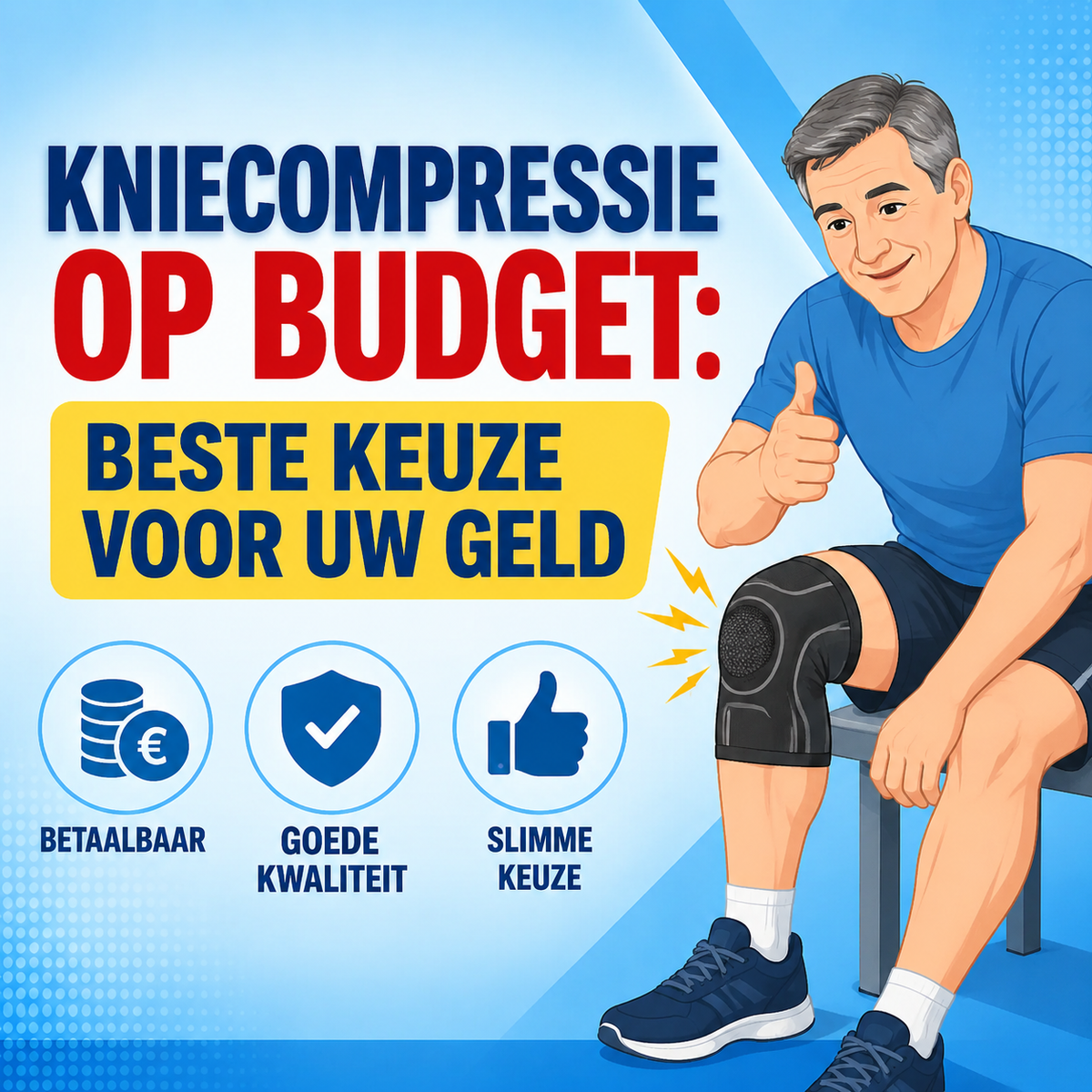 Kniecompressie op budget: beste keuze voor uw geld