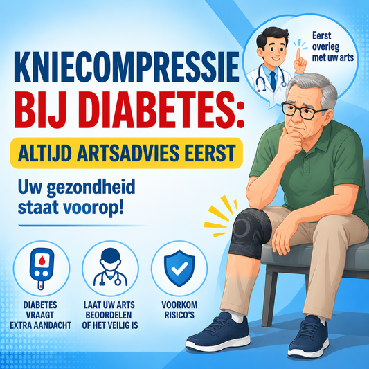 Kniecompressie bij diabetes: altijd artsadvies eerst