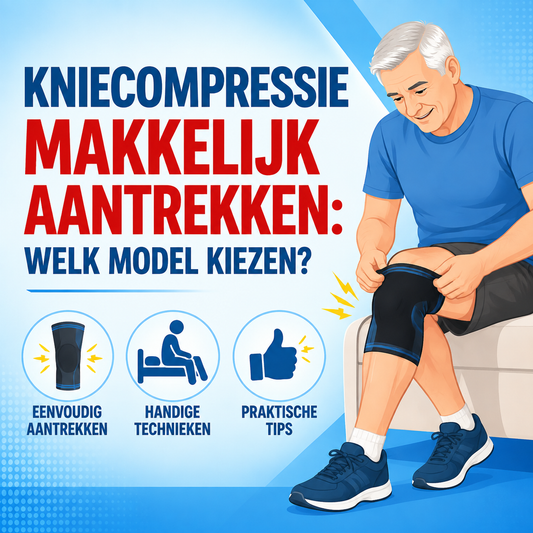 Kniecompressie makkelijk aantrekken: welk model kiezen?