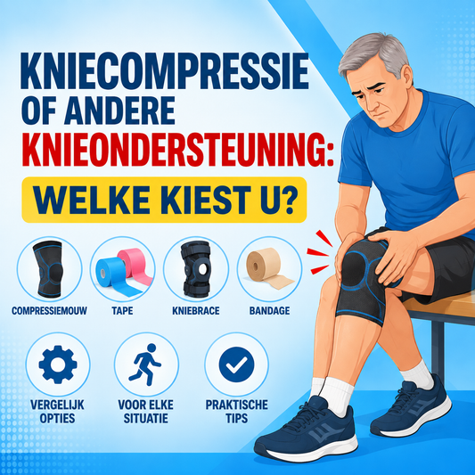 Kniecompressie of andere knieondersteuning kopen: welke kiest u?