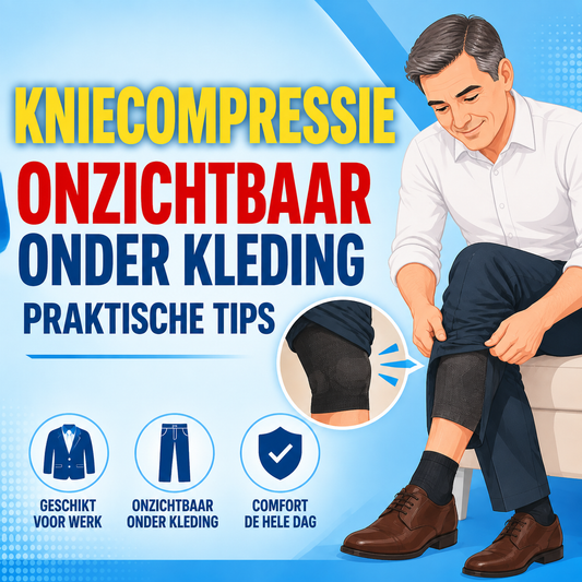 Kniecompressie onzichtbaar onder kleding: praktische tips