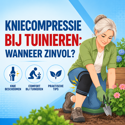 Kniecompressie bij tuinieren: wanneer zinvol?