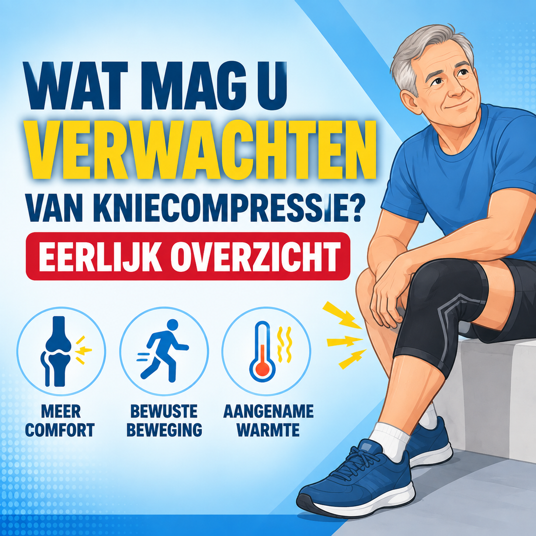 Wat mag u verwachten van kniecompressie? Eerlijk overzicht