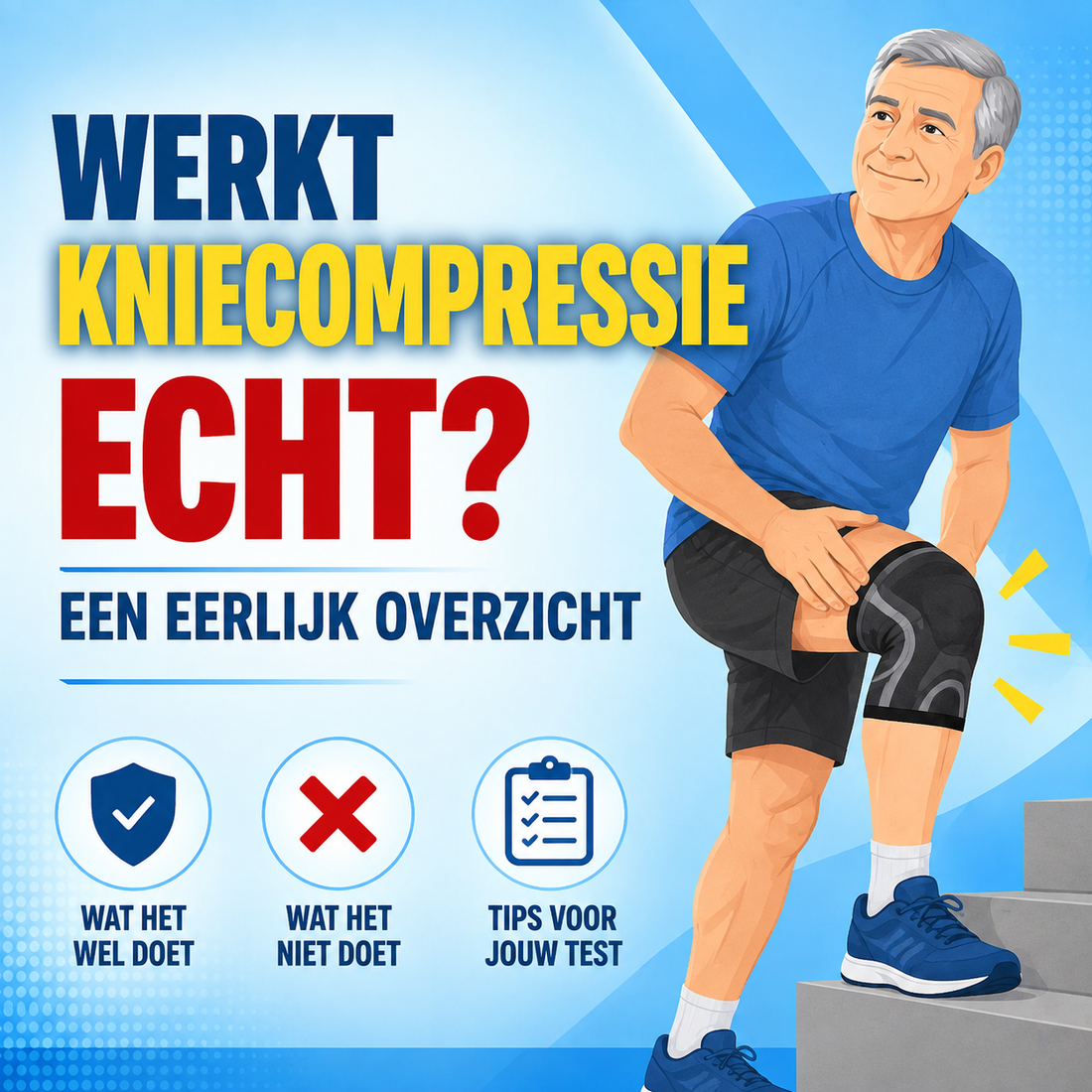 Werkt kniecompressie echt? Een eerlijk overzicht