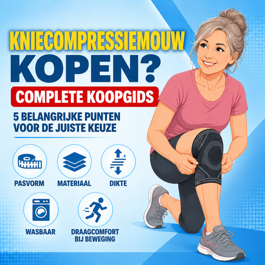 Kniecompressiemouw kopen: complete koopgids