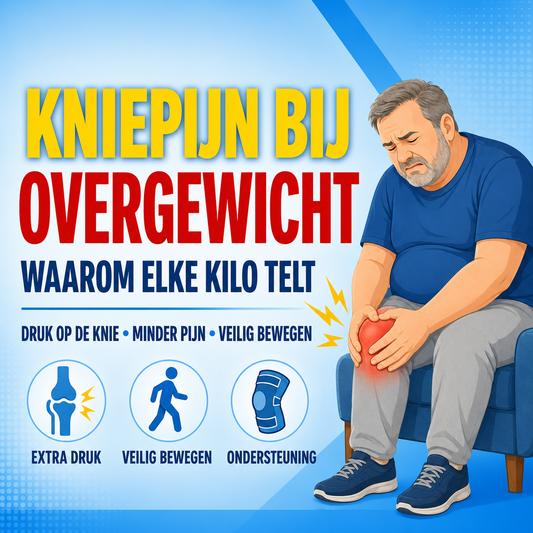 Kniepijn bij overgewicht: waarom elke kilo telt