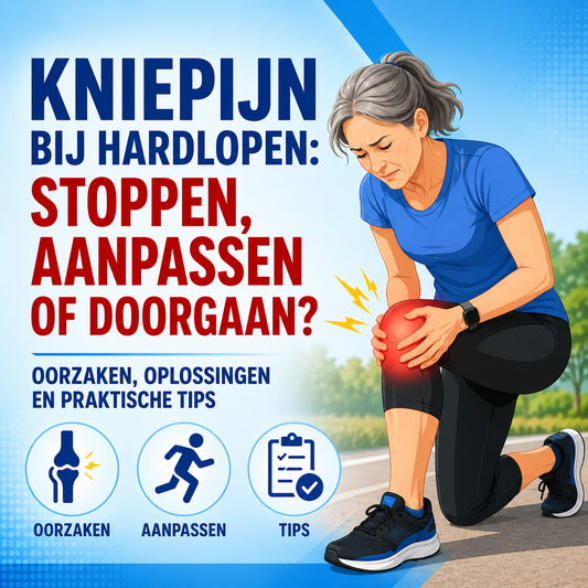 Kniepijn bij hardlopen: stoppen, aanpassen of doorgaan?