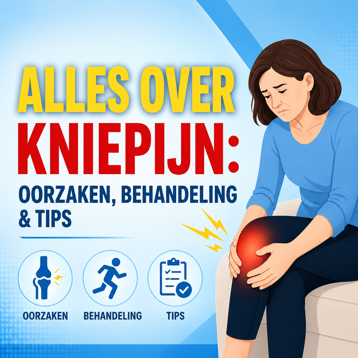 Alles over kniepijn — de complete gids voor Nederland en België