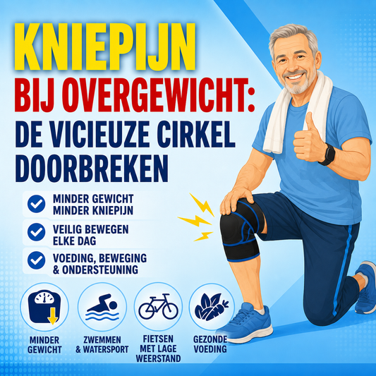 Kniepijn bij overgewicht: de vicieuze cirkel doorbreken