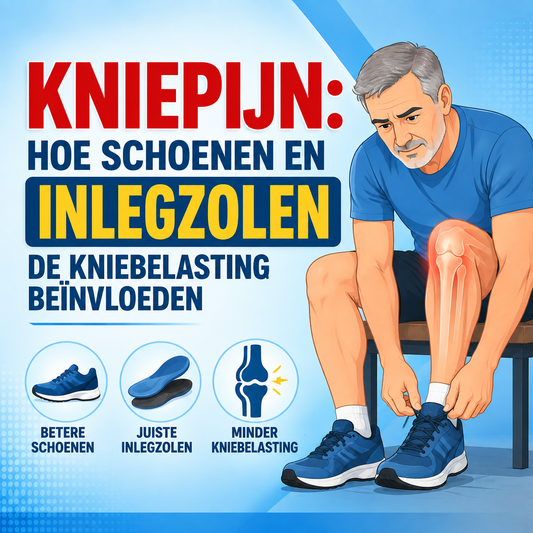 Kniepijn: hoe schoenen en inlegzolen de kniebelasting beïnvloeden