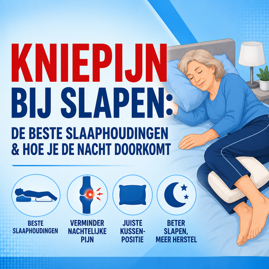 Kniepijn bij slapen: de beste slaaphoudingen en hoe je de nacht doorkomt
