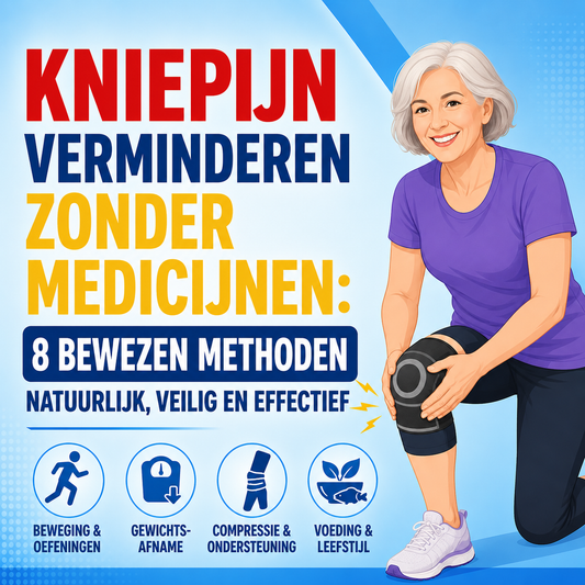 Kniepijn verminderen zonder medicijnen: 8 bewezen methoden