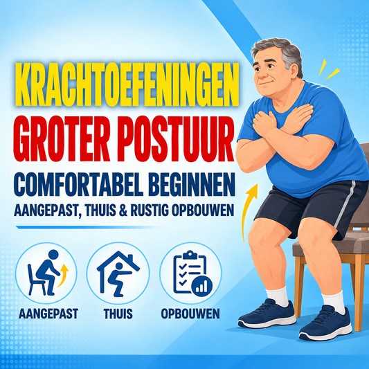 Krachtoefeningen beginnen bij een groter postuur