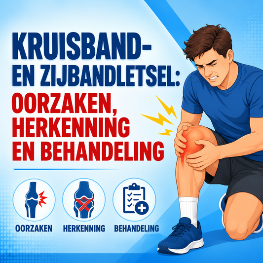 Kruisband- en zijbandletsel: oorzaken, herkenning en behandeling
