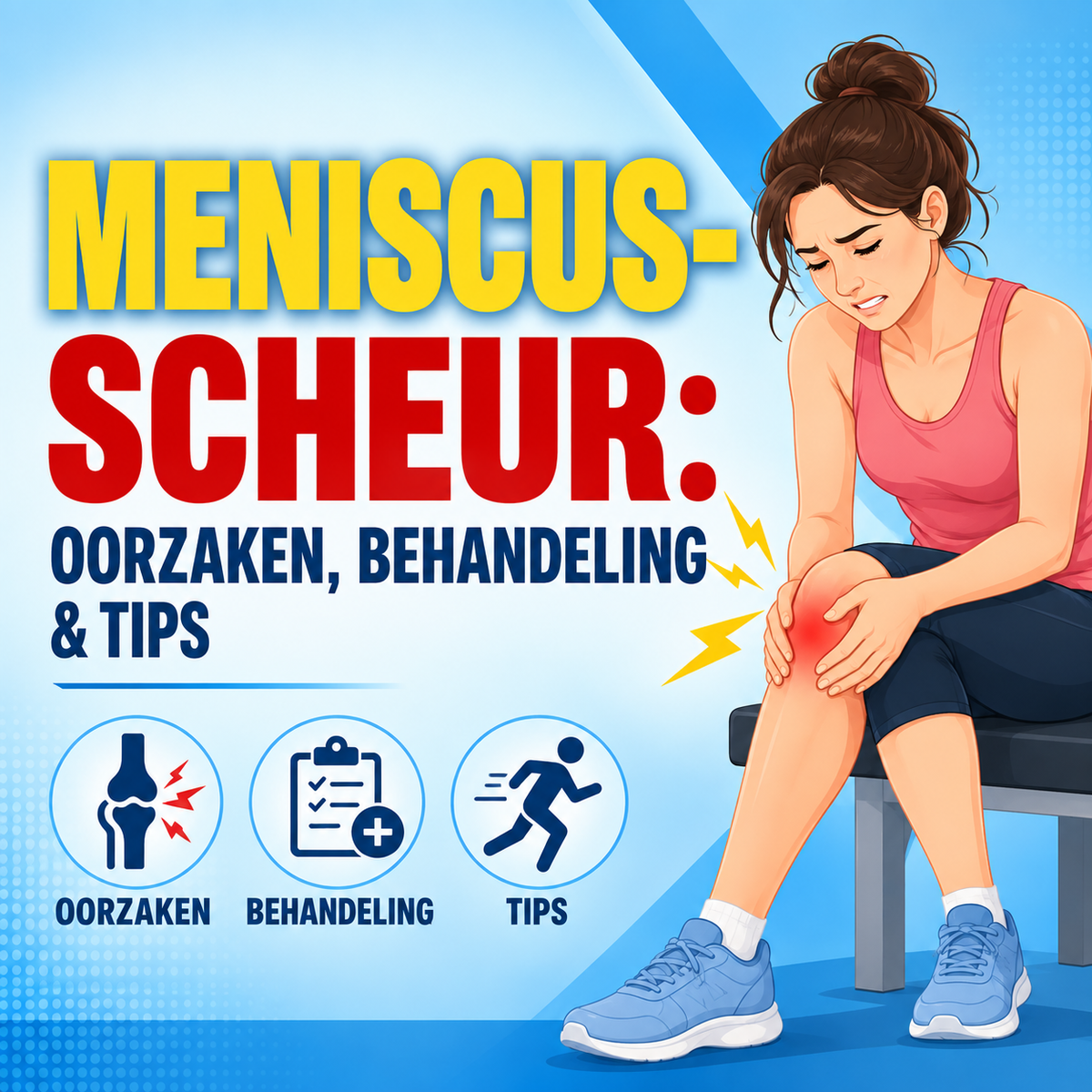 Meniscusscheur: oorzaken, soorten en behandeling