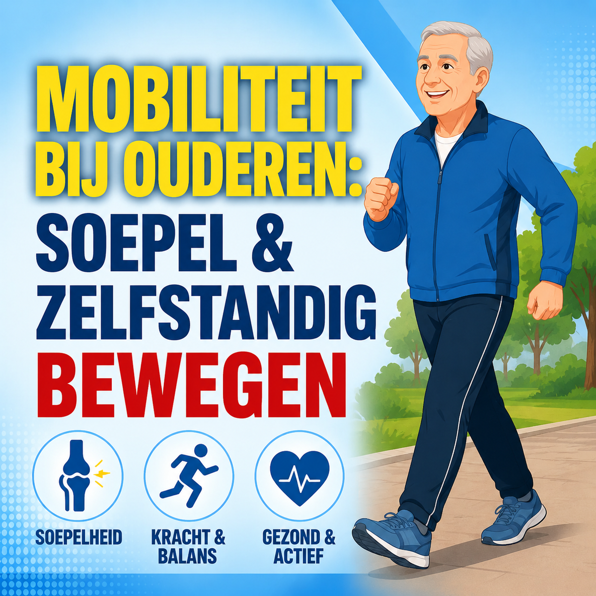 Mobiliteit bij ouderen: de complete gids voor soepel en zelfstandig bewegen