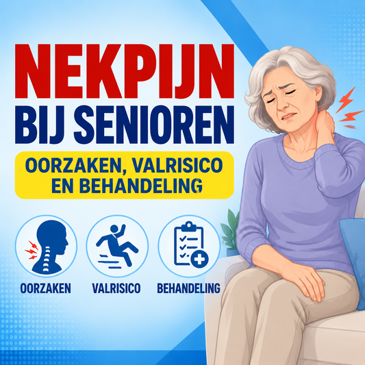Nekpijn bij senioren: oorzaken, valrisico en behandeling