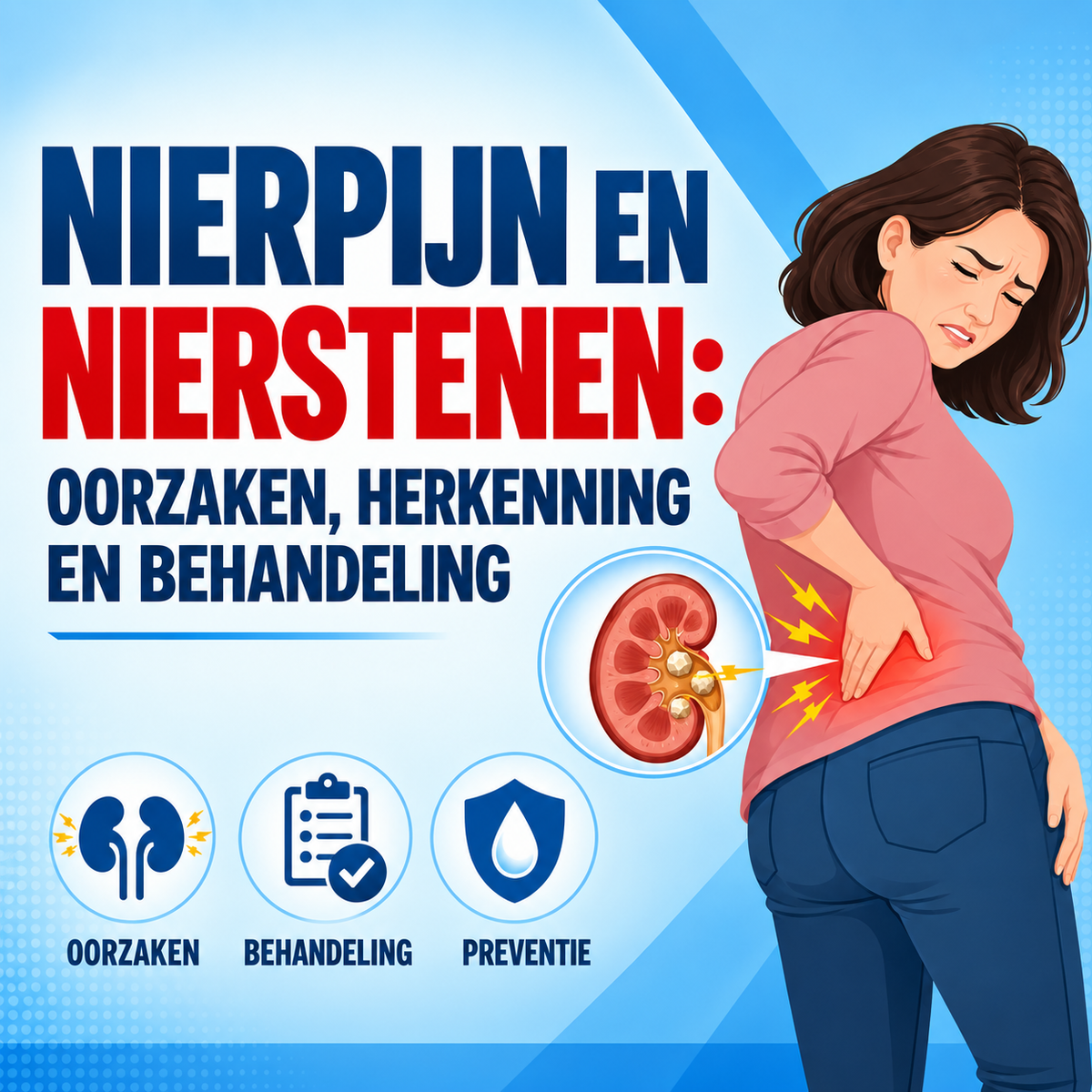 Nierpijn en niersteenpijn: oorzaken, herkenning en behandeling