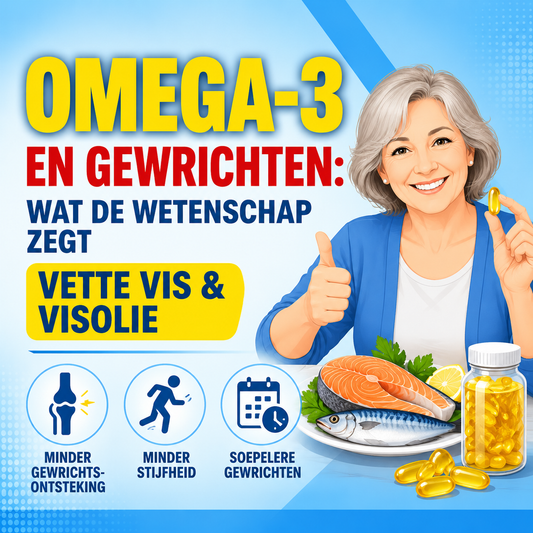 Omega-3 en gewrichten: wat de wetenschap zegt over vette vis en visolie