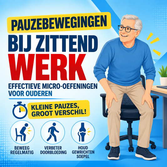 Pauzebewegingen bij zittend werk: de meest effectieve micro-oefeningen voor ouderen