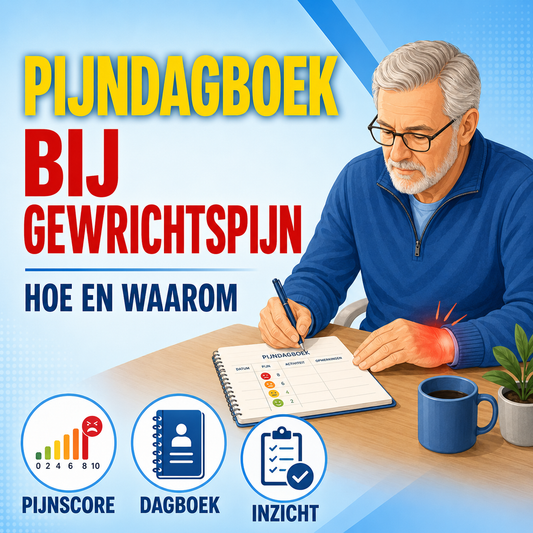 Pijndagboek bijhouden bij chronische gewrichtspijn: hoe en waarom