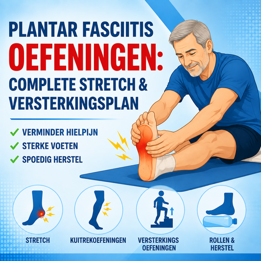 Plantar fasciitis oefeningen: het complete stretching- en versterkingsprogramma
