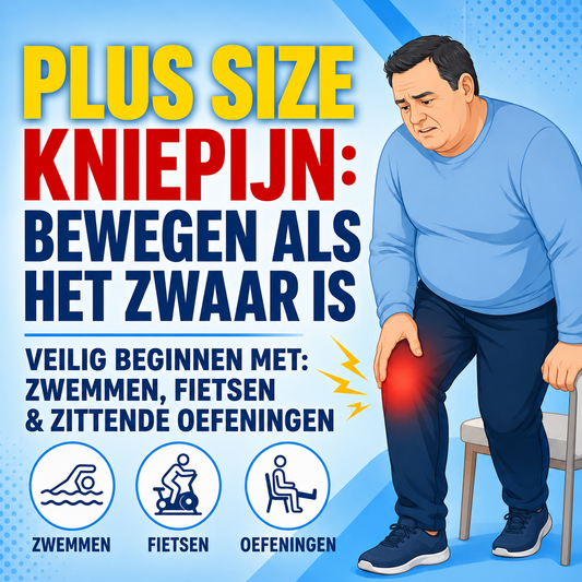 Plus size kniepijn: bewegen als het zwaar is