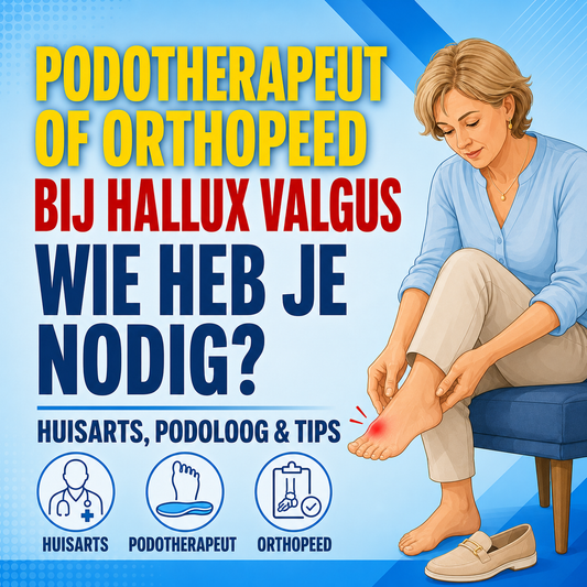 Podotherapeut of orthopeed bij hallux valgus: wie heeft je nodig?