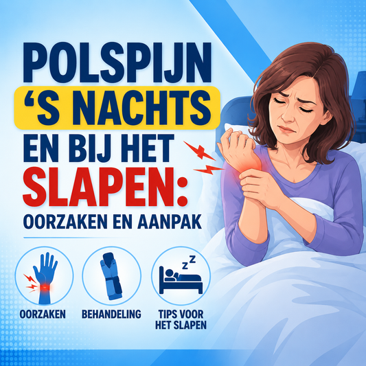 Polspijn 's nachts en bij het slapen: oorzaken en aanpak
