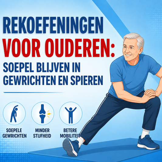 Rekoefeningen voor ouderen: soepel blijven in gewrichten en spieren