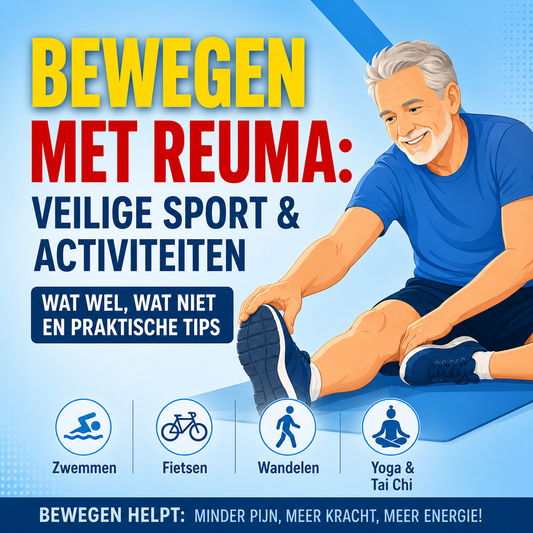 Bewegen met reuma: welke sport en activiteit is veilig en therapeutisch?