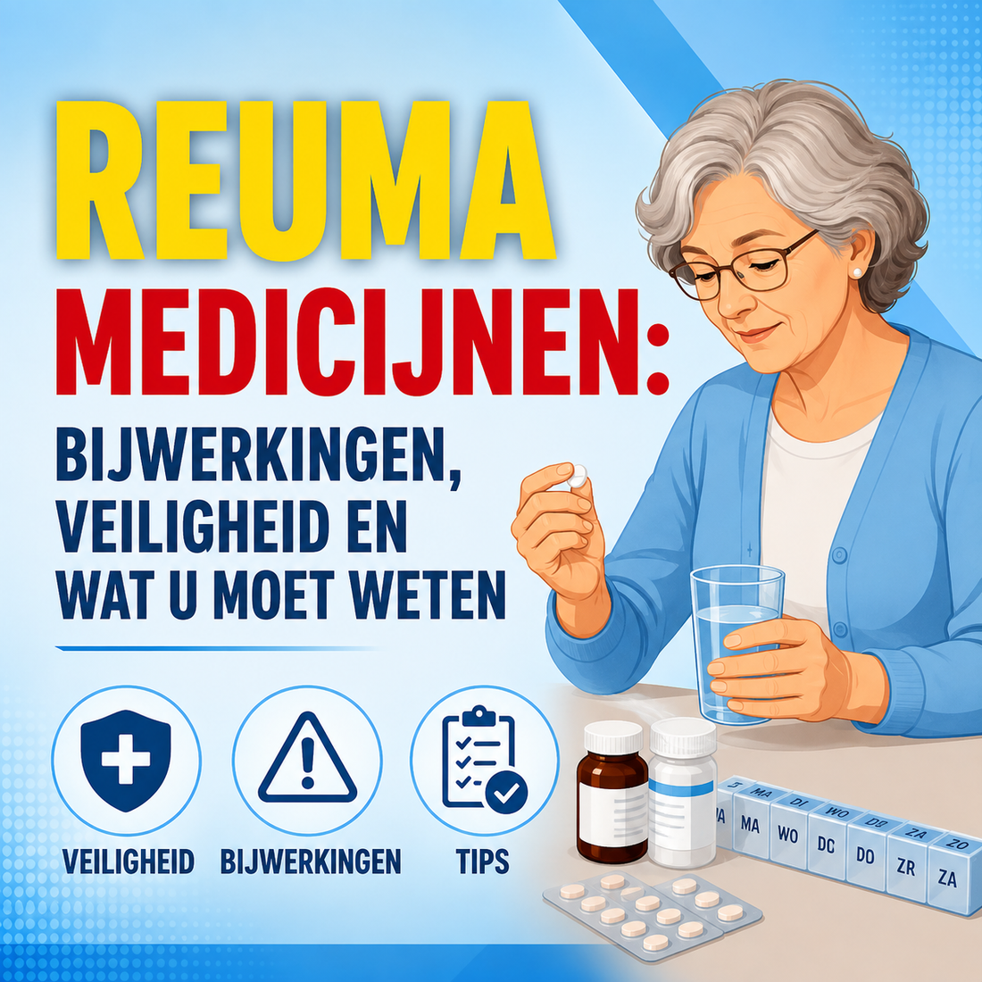 Reumamedicijnen: bijwerkingen, veiligheid en wat u moet weten