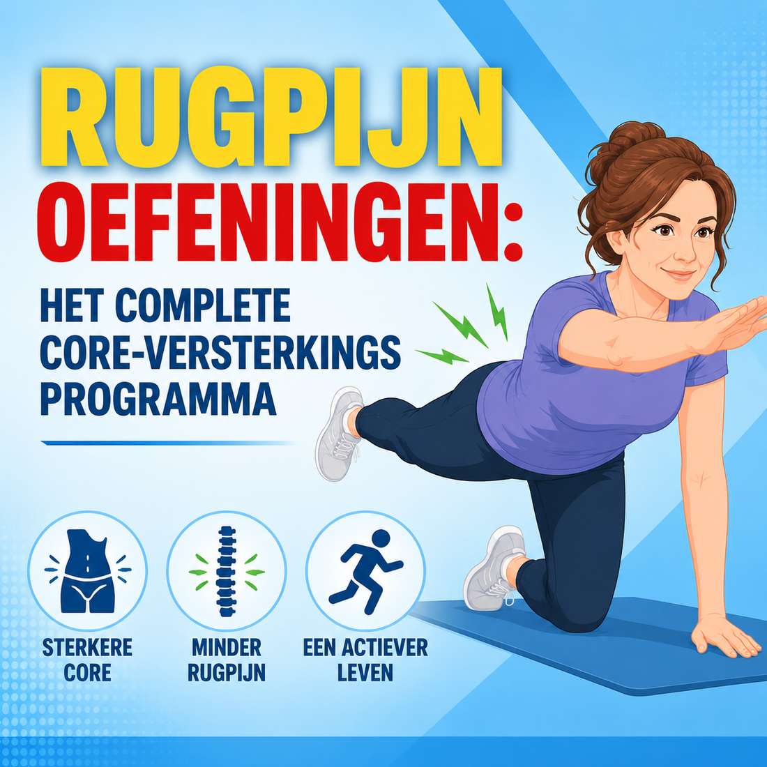 Rugpijn oefeningen: het complete core-versterkingsprogramma