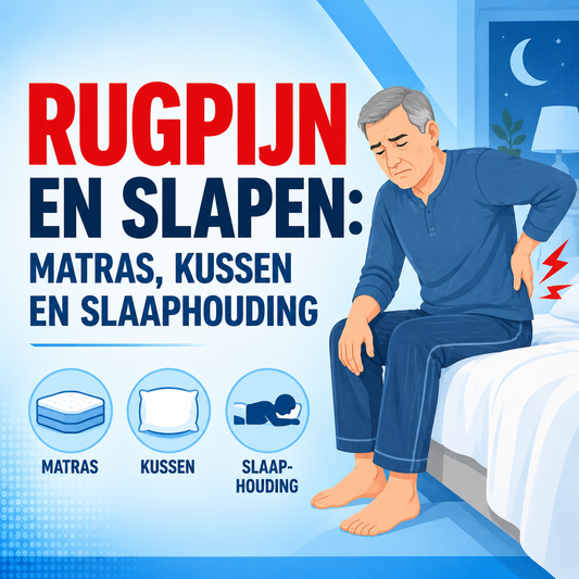 Rugpijn en slapen: matras, kussen en slaaphouding