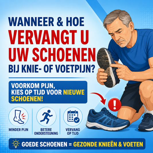 Wanneer en hoe vervangt u uw schoenen bij knie- of voetpijn?