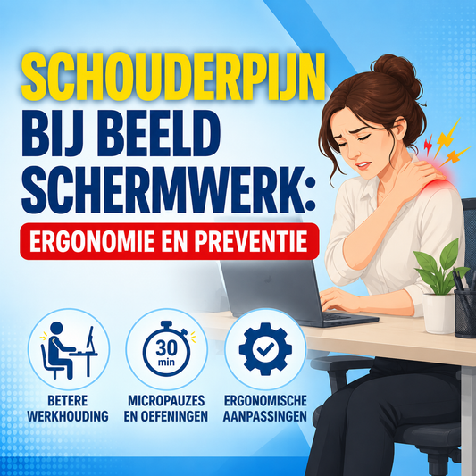 Schouderpijn bij beeldschermwerk: ergonomie en preventie
