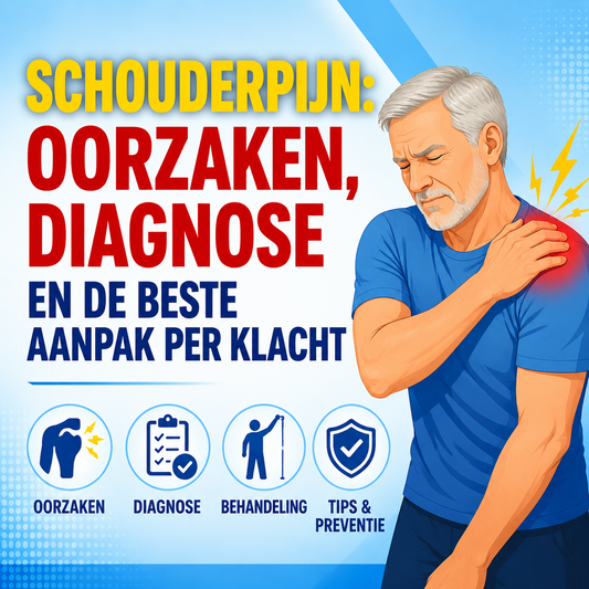 Schouderpijn: oorzaken, diagnose en de beste aanpak per klacht