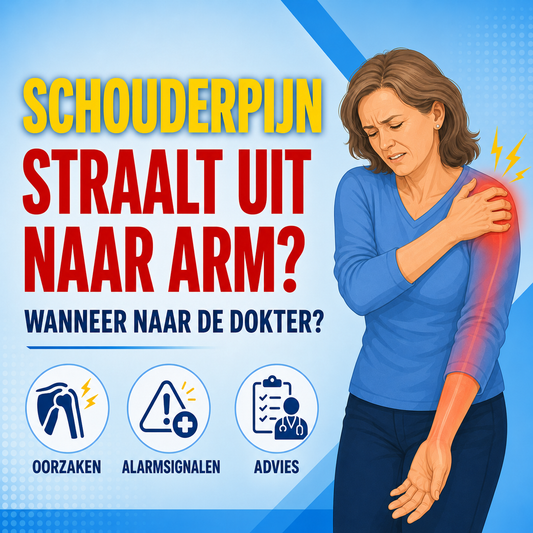 Schouderpijn uitstraling naar arm: wanneer naar de dokter?