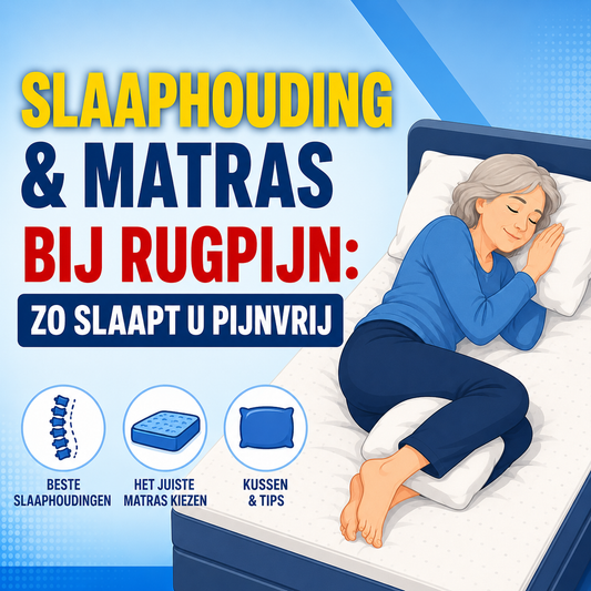 Slaaphouding en matras bij rugpijn: hoe slaapt u pijnvrij?