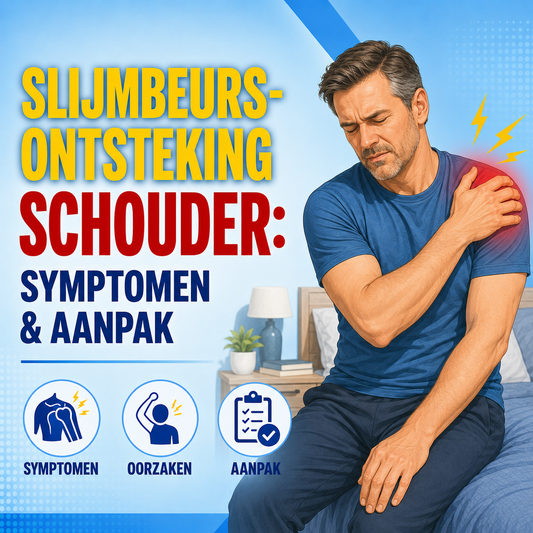 Slijmbeursontsteking schouder: symptomen en aanpak