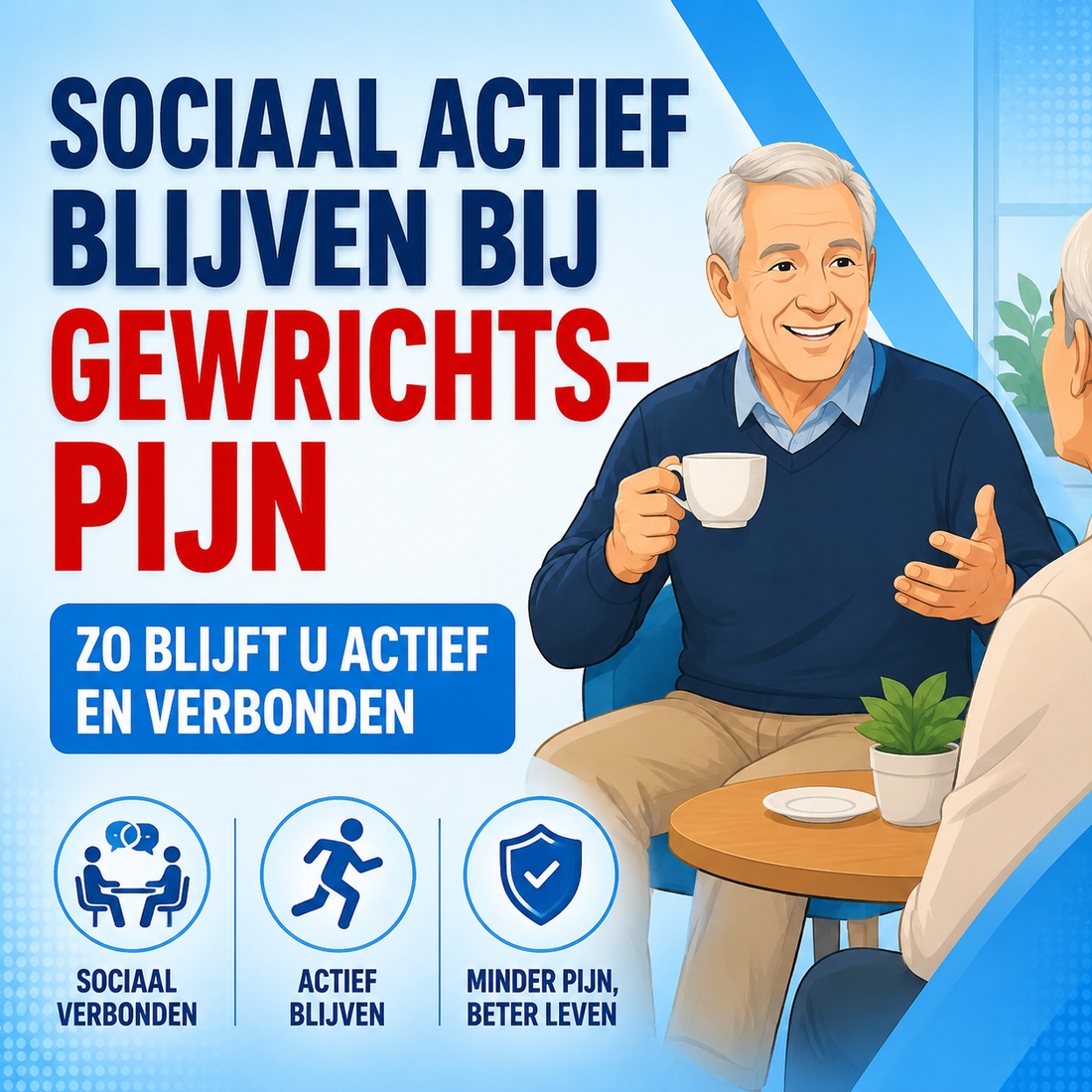 Sociale activiteiten bij gewrichtspijn: hoe u actief en verbonden blijft