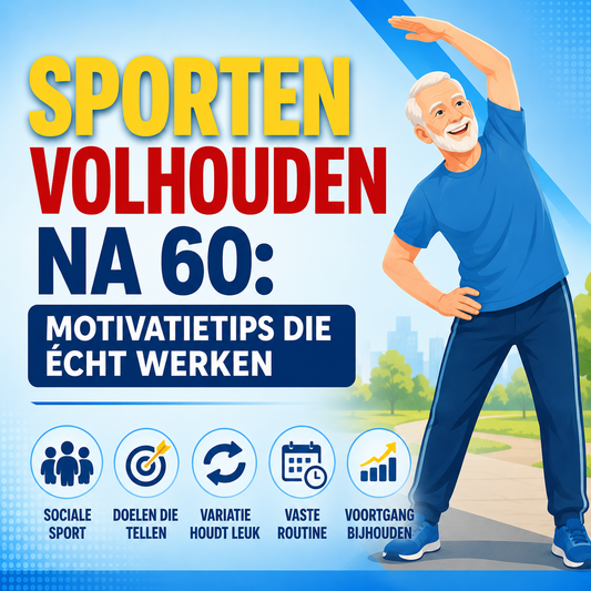 Sporten volhouden na 60: motivatiestrategieën die écht werken